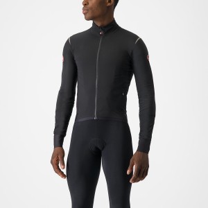 Castelli ALPHA FLIGHT ROS Miesten Takit Mustat Hopea Tumman | PDUN-50821