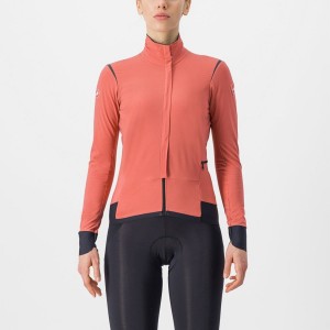 Castelli ALPHA FLIGHT ROS W Naisten Takit Punainen Mustat Mustat | XPVS-74519