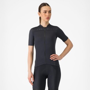 Castelli ANIMA 4 Naisten Pelipaita Mustat | FIDM-68391