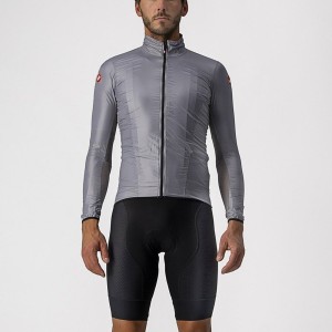 Castelli ARIA SHELL Miesten Suojaus Hopea Harmaat | PJZO-16724