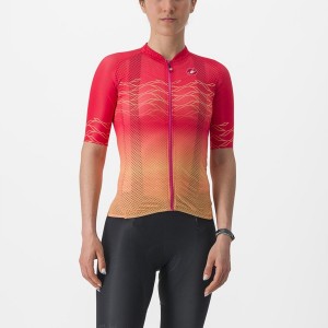 Castelli CLIMBER'S 2.0 W Naisten Pelipaita Oranssi | UYLB-51738