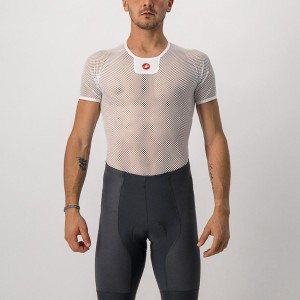 Castelli CORE MESH 3 SS Miesten Base Layer Valkoinen | HXQN-40127