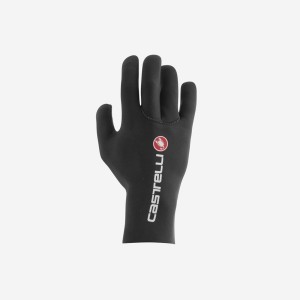 Castelli DILUVIO C Miesten Käsineet Mustat | SVLF-81907