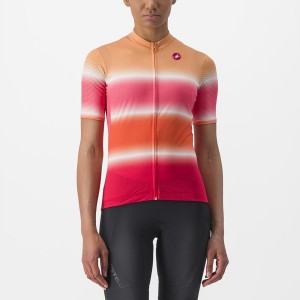 Castelli DOLCE Naisten Pelipaita Oranssi | DEKY-39180