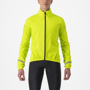 Castelli EMERGENCY 2 RAIN Miesten Suojaus Vaaleanvihreä | HYJQ-35802