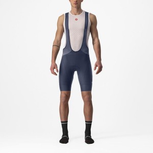 Castelli ENDURANCE 3 Miesten Bib Shortsit Sininen | BKQW-37290