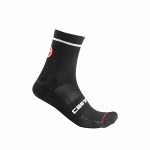 Castelli ENTRATA 13 Miesten Sukat Mustat | HQAS-64735