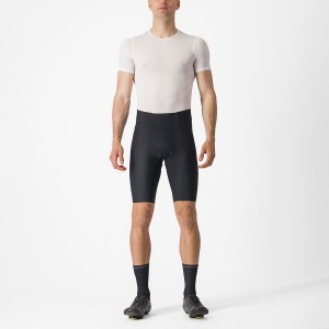 Castelli ESPRESSO Miesten Shortsit Mustat | MNDL-86410