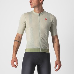 Castelli ESSENZA Miesten Pelipaita Vihreä | CSRN-59218