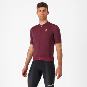 Castelli ESSENZA Miesten Pelipaita Viininpunainen | UMKD-26974