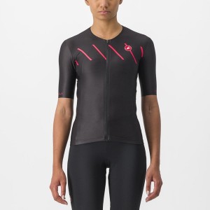 Castelli FREE SPEED 2 W RACE TOP Naisten Puvut Mustat | VMYT-25130