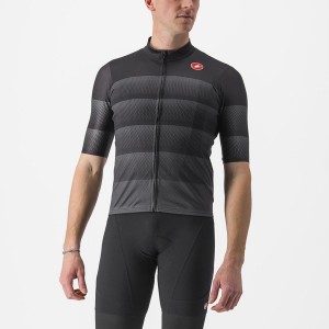 Castelli LIVELLI Miesten Pelipaita Mustat | CEQV-73049