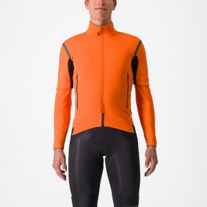 Castelli PERFETTO RoS 2 CONVERTIBLE Miesten Takit Punainen Oranssi Tummanharmaat | IGCJ-03529