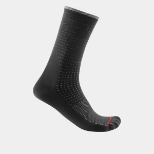 Castelli PREMIO 18 Miesten Sukat Mustat | IDWB-38615