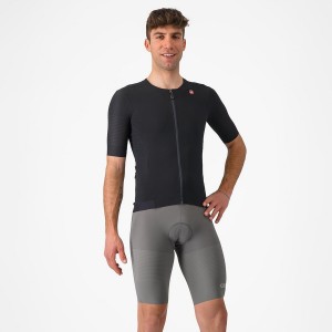 Castelli PREMIO Miesten Bib Shortsit Harmaat | SNYP-43178