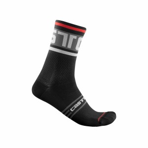 Castelli PROLOGO 15 Miesten Sukat Mustat | WKEP-35041