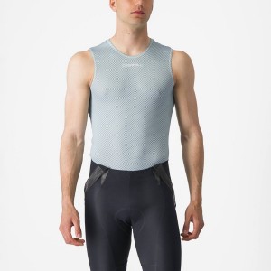 Castelli PRO MESH 2.0 SLEEVELESS Miesten Base Layer Sininen | UBQZ-18329