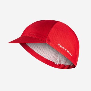 Castelli ROSSO CORSA 2 Miesten Lippis Punainen | NUTL-67980