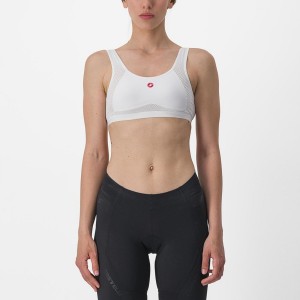 Castelli ROSSO CORSA BRA Naisten Base Layer Valkoinen | CYWG-07593