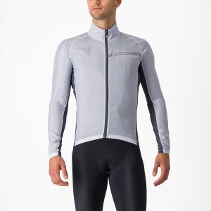 Castelli SQUADRA STRETCH Miesten Suojaus Hopea Harmaat Tummanharmaat | PFNA-90524