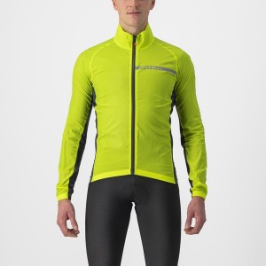 Castelli SQUADRA STRETCH Miesten Suojaus Vaaleanvihreä Tummanharmaat | CFXD-54130