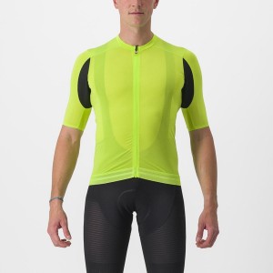 Castelli SUPERLEGGERA 3 Miesten Pelipaita Vaaleanvihreä | EBTG-28764