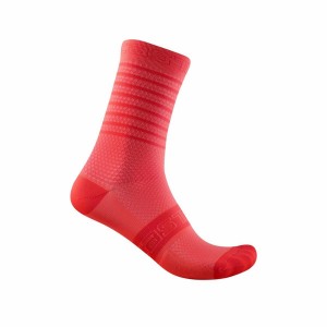 Castelli SUPERLEGGERA W 12 Naisten Sukat Pinkki | RFYI-53614