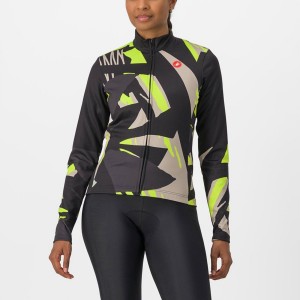 Castelli TROPICALE LS Naisten Pelipaita Mustat | LBJI-97158