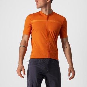 Castelli UNLIMITED ALLROAD Miesten Pelipaita Oranssi Punainen | EWGR-34502