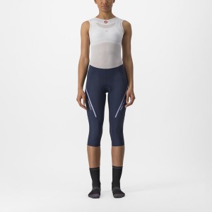 Castelli VELOCISSIMA 3 KNICKER Naisten Leggings Sininen Violetit Valkoinen | JLVN-02198