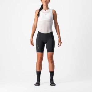 Castelli VELOCISSIMA 3 Naisten Shortsit Mustat Mustat | RQUZ-57019