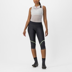 Castelli VELOCISSIMA THERMAL KNICKER Naisten Leggings Mustat Minttu Mustat | HDKA-34628