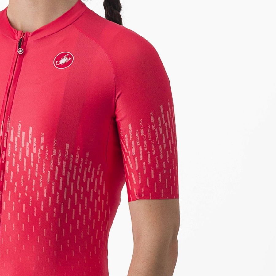 Castelli AERO PRO W Naisten Pelipaita Punainen | UWFP-67183