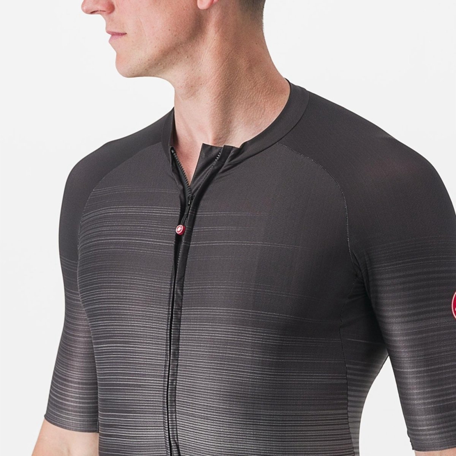 Castelli AERO RACE 6.0 Miesten Pelipaita Mustat | ZBMV-47160