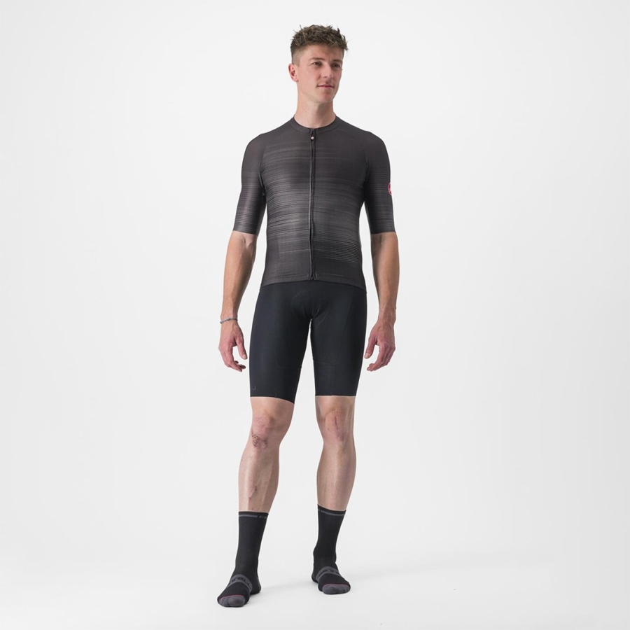 Castelli AERO RACE 6.0 Miesten Pelipaita Mustat | ZBMV-47160