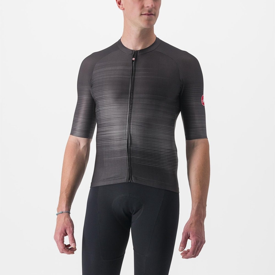 Castelli AERO RACE 6.0 Miesten Pelipaita Mustat | ZBMV-47160