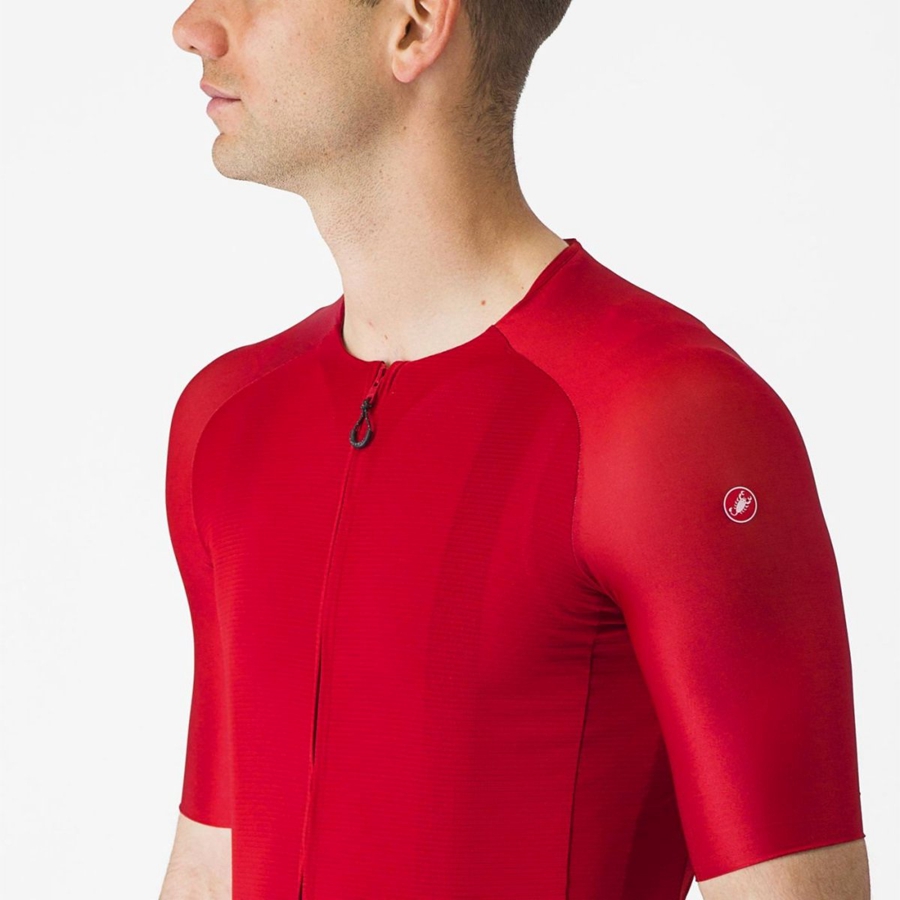 Castelli AERO RACE 7.0 Miesten Pelipaita Punainen | ATWP-24517