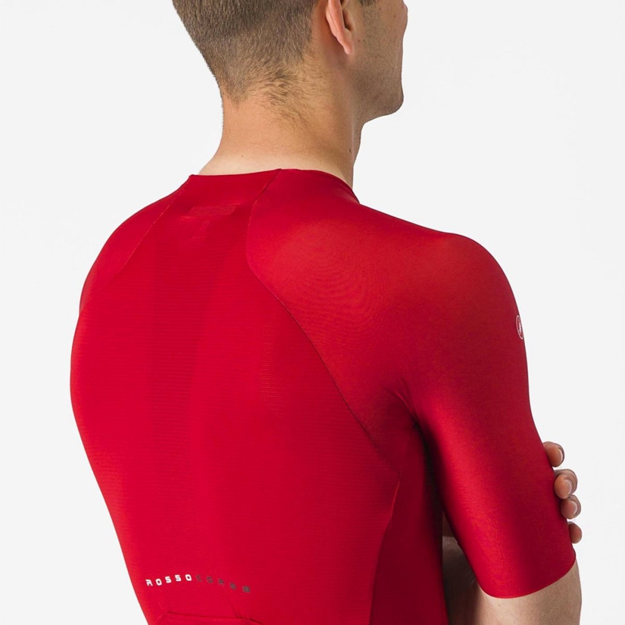 Castelli AERO RACE 7.0 Miesten Pelipaita Punainen | ATWP-24517