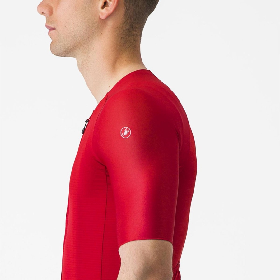 Castelli AERO RACE 7.0 Miesten Pelipaita Punainen | ATWP-24517