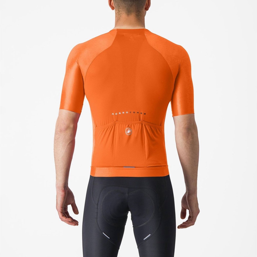 Castelli AERO RACE 7.0 Miesten Pelipaita Oranssi | LTRF-48703