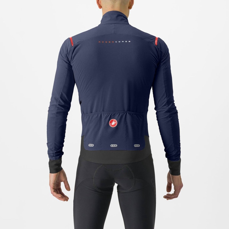 Castelli ALPHA FLIGHT ROS Miesten Takit Sininen Punainen | RIFQ-06715