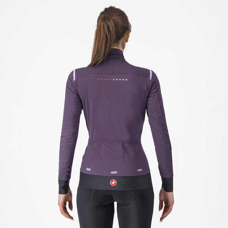 Castelli ALPHA FLIGHT ROS W Naisten Takit Violetit | ETSL-10694