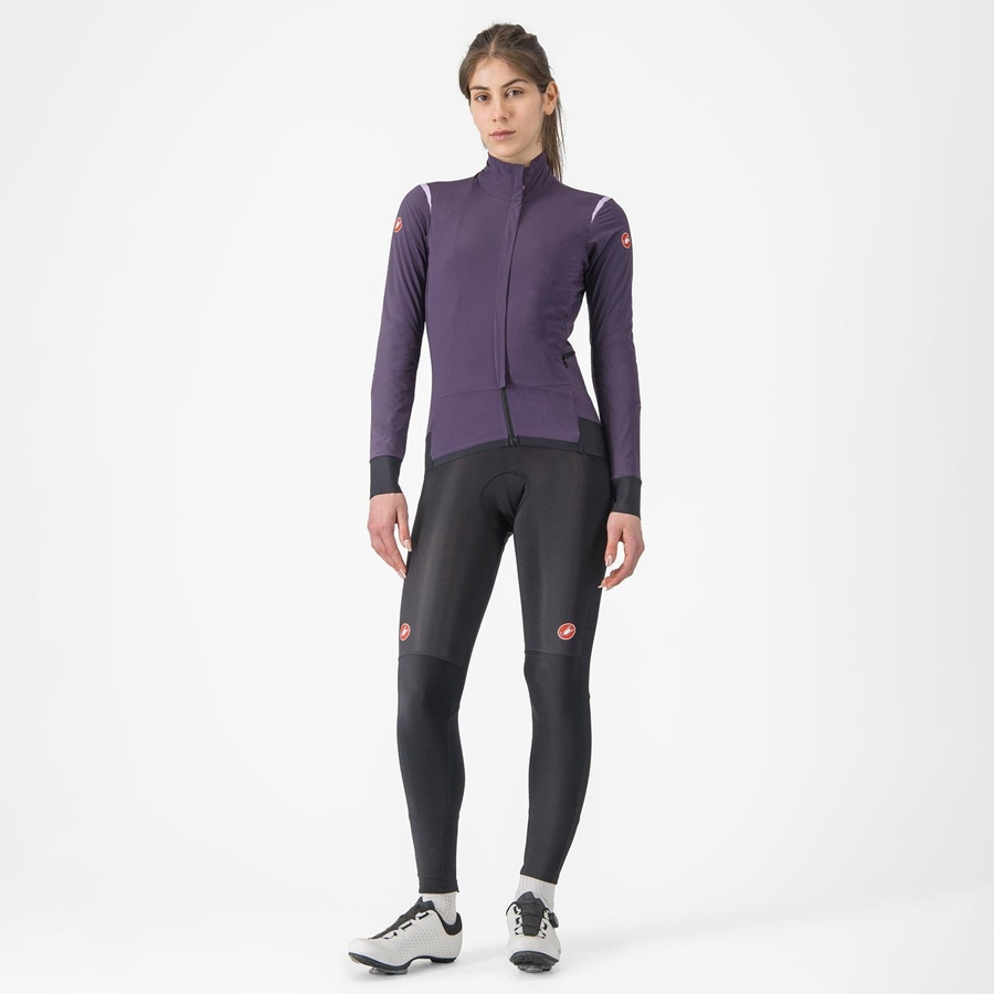 Castelli ALPHA FLIGHT ROS W Naisten Takit Violetit | ETSL-10694