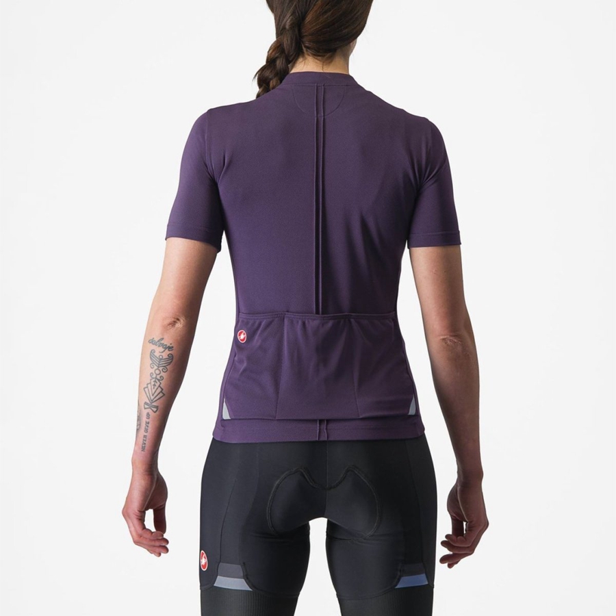 Castelli ANIMA 4 Naisten Pelipaita Violetit | NEBK-56182