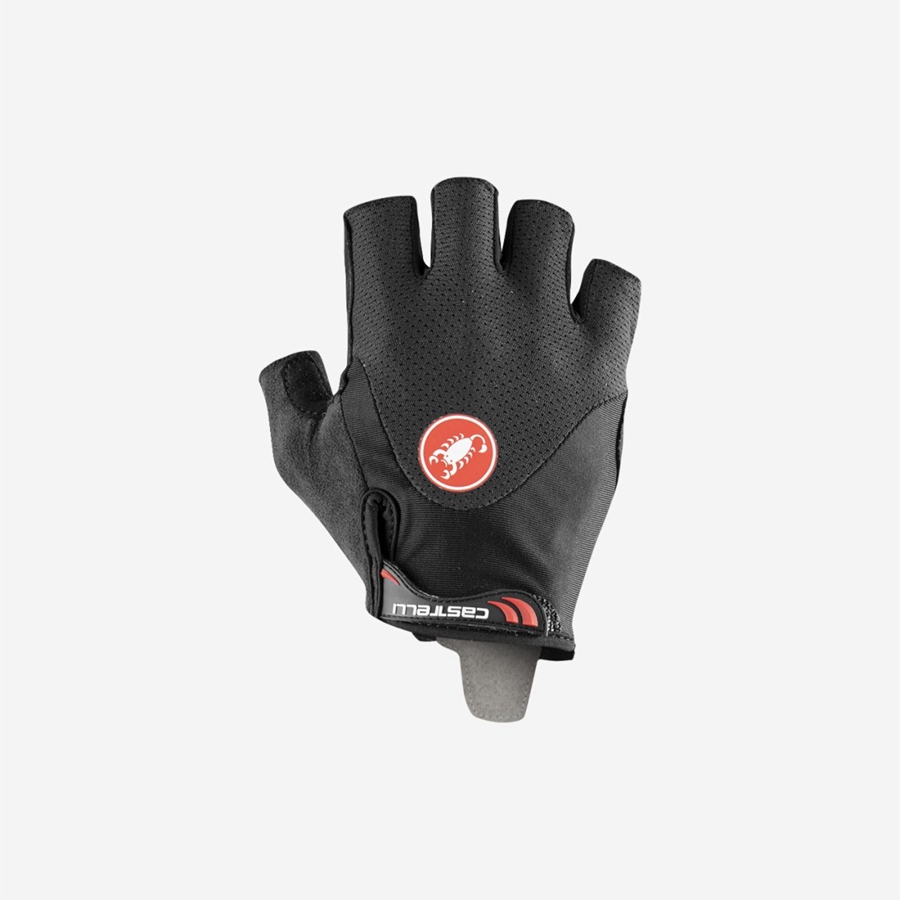 Castelli ARENBERG GEL 2 Miesten Käsineet Mustat | KAEM-68413