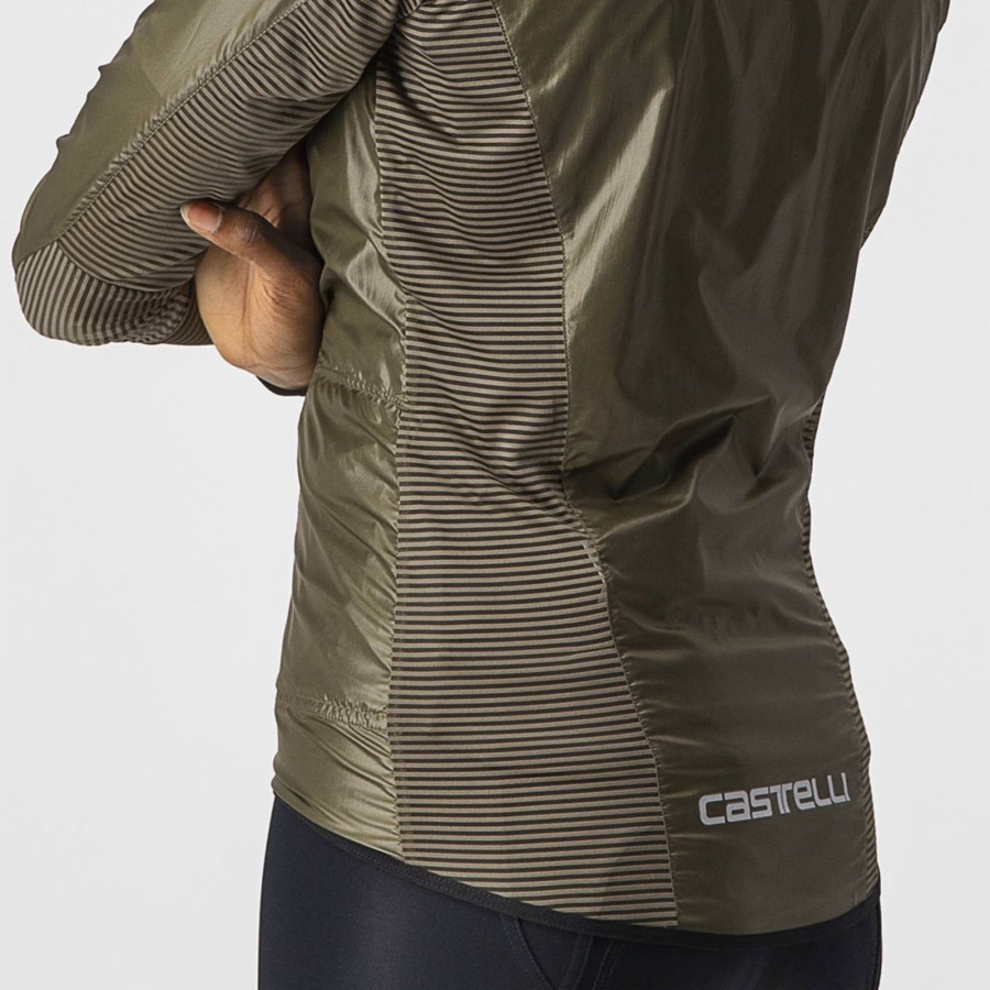 Castelli ARIA SHELL W Naisten Suojaus Ruskea | VPZJ-54712