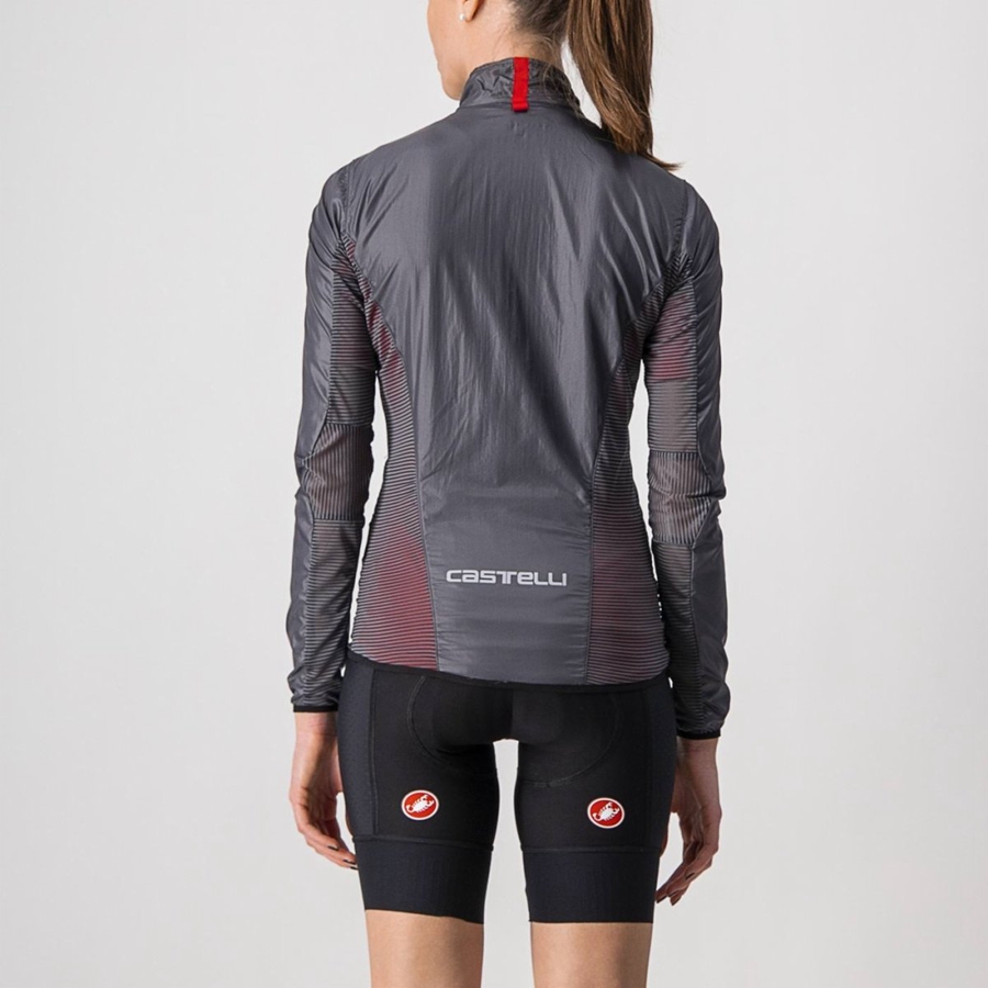 Castelli ARIA SHELL W Naisten Suojaus Tummanharmaat | GMCL-84503