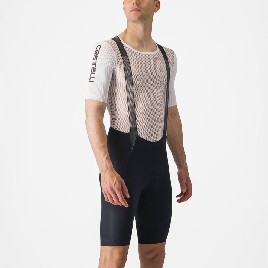 Castelli BOLERO SS Miesten Base Layer Valkoinen | HIDJ-97018