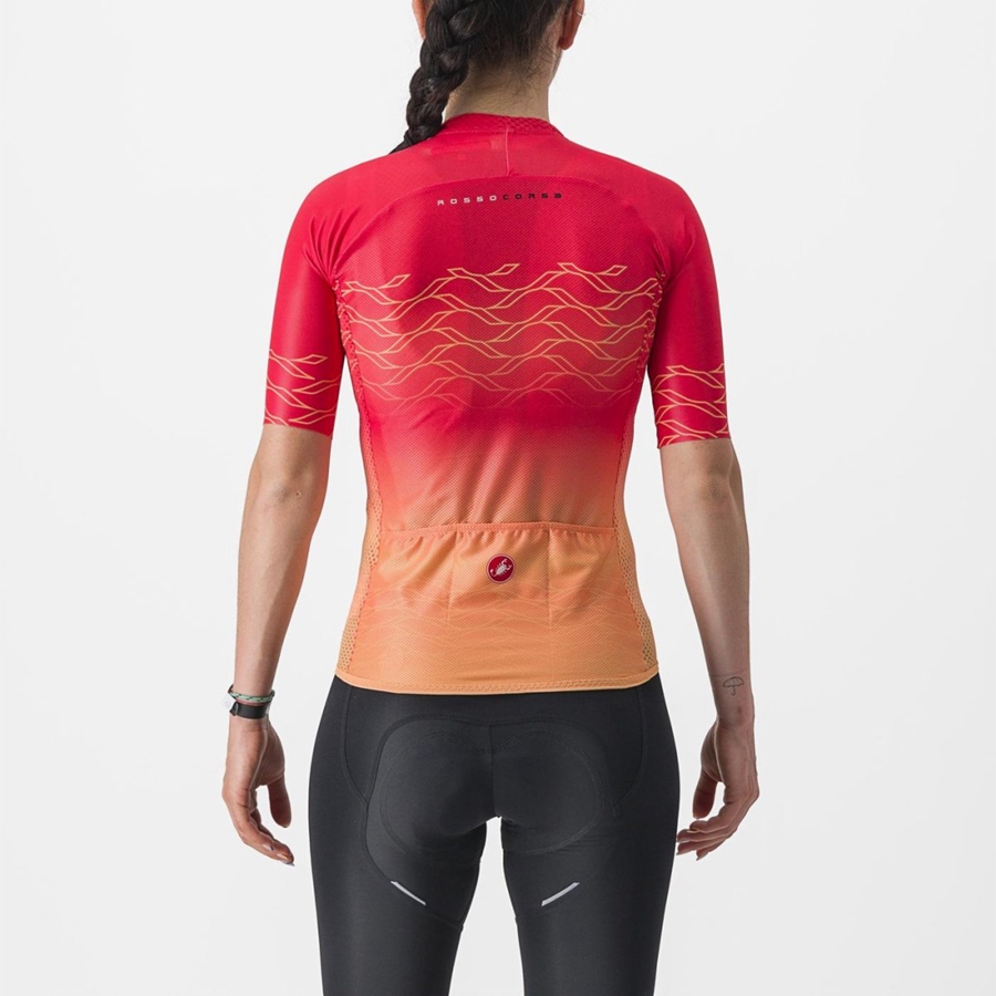 Castelli CLIMBER'S 2.0 W Naisten Pelipaita Oranssi | UYLB-51738