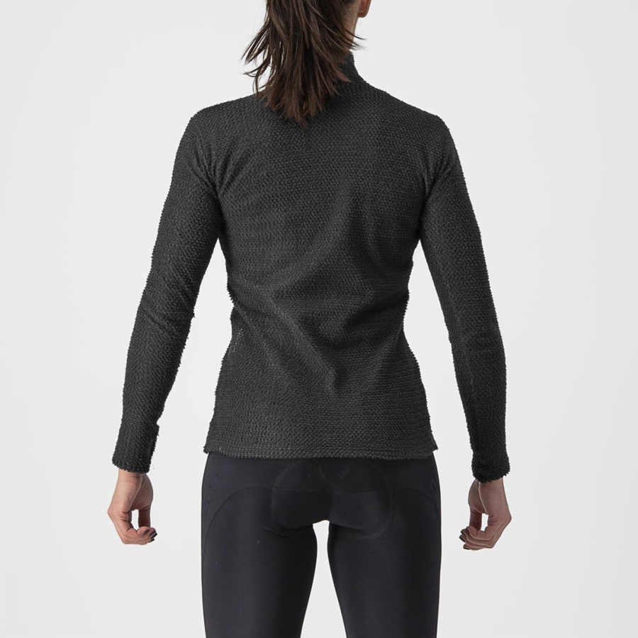 Castelli COLD DAYS W 2nd LAYER Naisten Base Layer Mustat | RJWL-14296